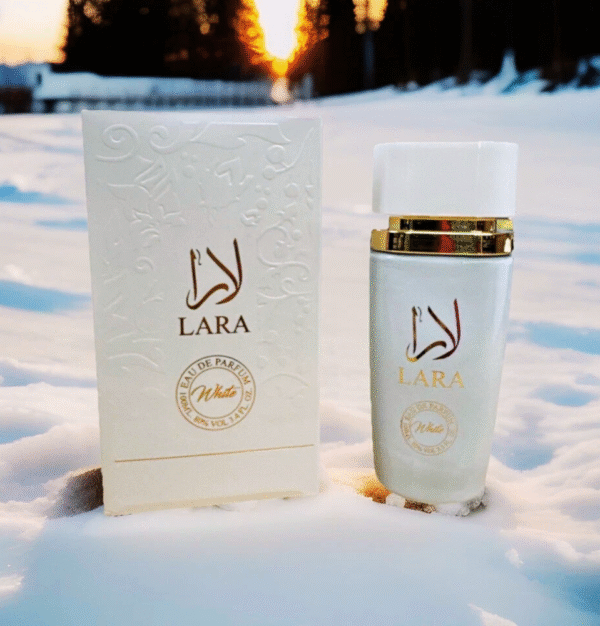 ⁦عطر لارا وايت خالص 100 مل⁩ - الصورة ⁦2⁩