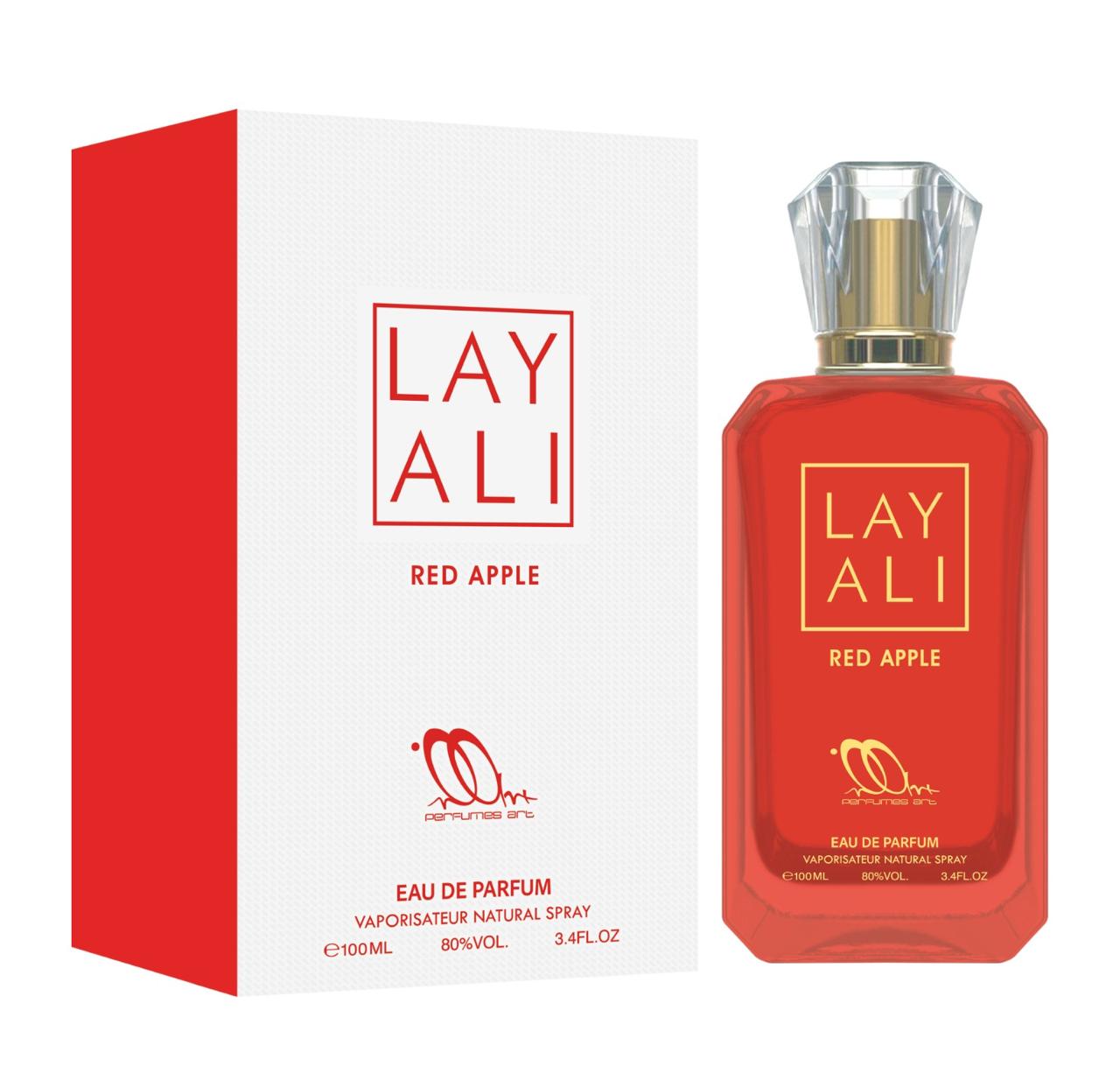 ليالي - تفاح احمر - او دي بيرفيوم نسائي - 100 مللي