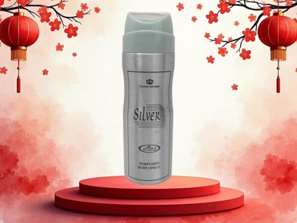 عطر سلفر35 مل & معطر جسم سلفر200 مل