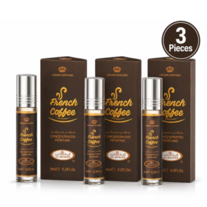 عطر فرنش كوفى(3قطع)-الرحاب- 6 مل