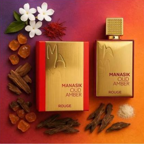 عطر عود عمبر روج مناسك 100 مل - الصورة 4