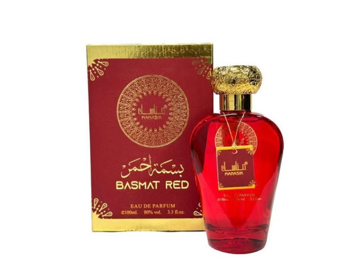 عطر بسمة احمر مناسك 100 مل